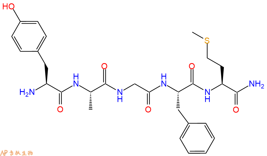 专肽生物产品脑啡肽[Ala2]Met-Enkephalin, amide