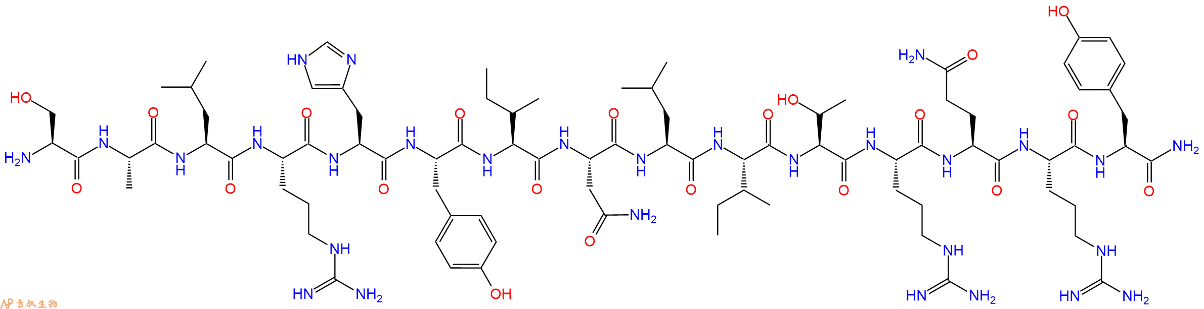 专肽生物产品神经肽Y Neuro Peptide Y(22-36)119019-65-7