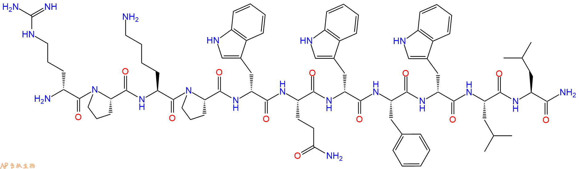 多肽生物产品[DArg1, DTrp5, 7, 9, Leu11] Substance P122481-75-8