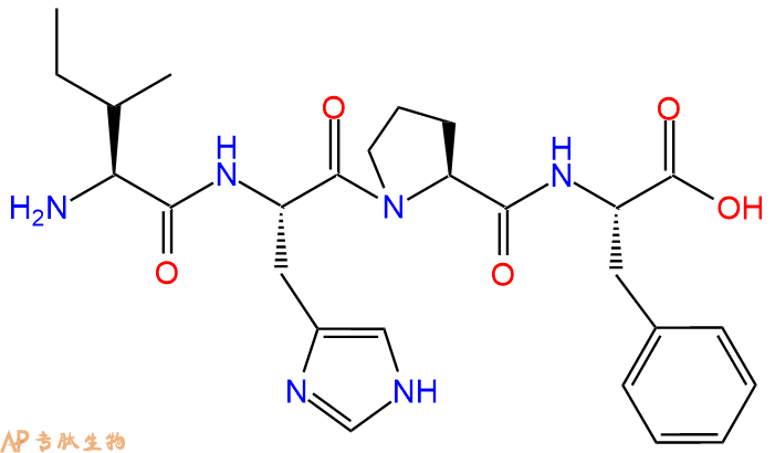 专肽生物产品血管紧张素II(5-8)、AngiotensinI I(5-8), human34233-50-6