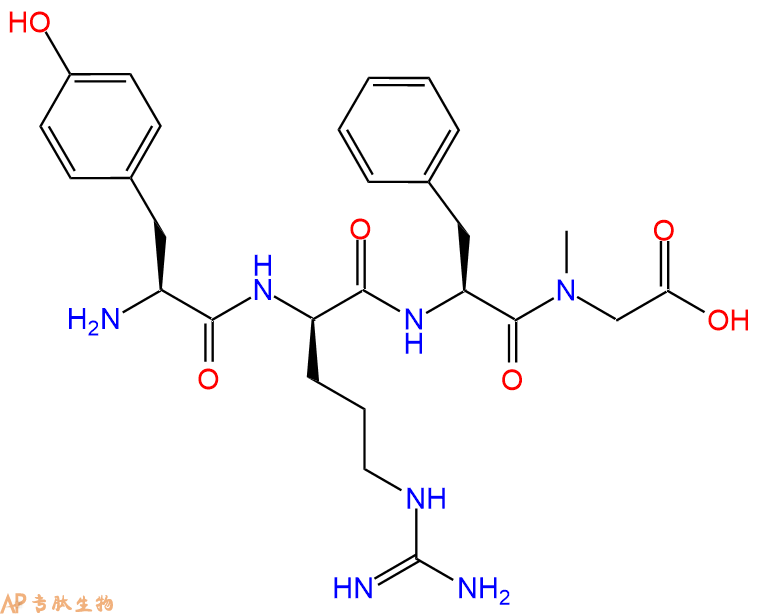 专肽生物产品[DArg2, Sar4]Dermorphin(1-4)90549-86-3