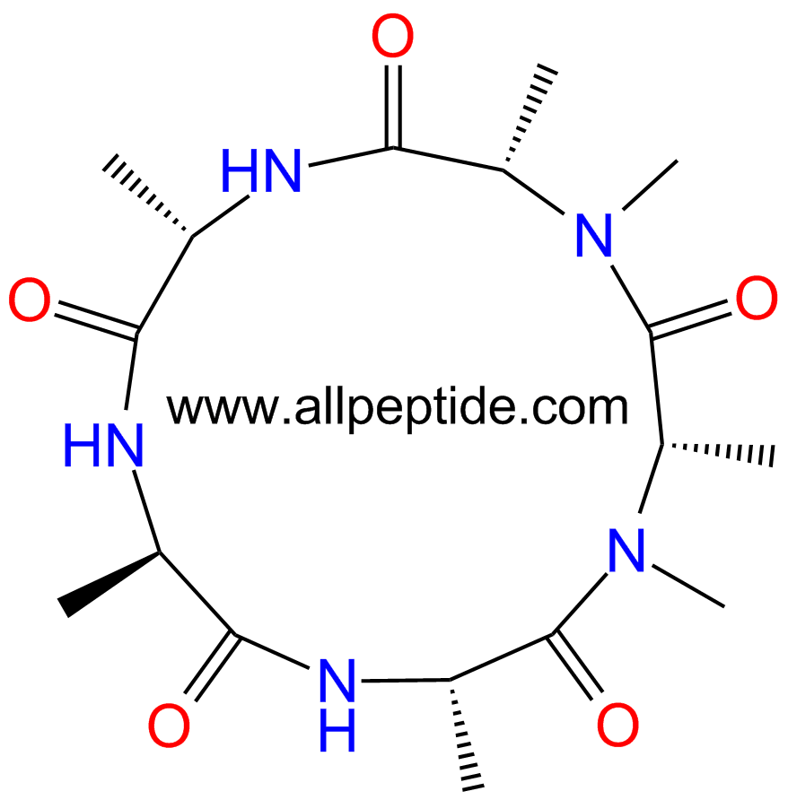 专肽生物产品环五肽cyclo(DAla-Ala-NMe-Ala-NMe-Ala-Ala)917987-99-6