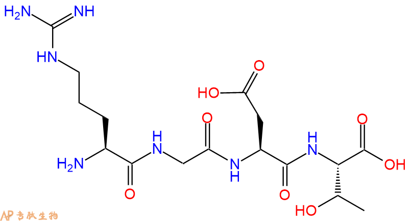 专肽生物产品四肽Arg-Gly-Asp-Thr