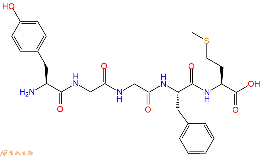 专肽生物产品[MET5]脑啡肽、Met-Enkephalin58569-55-4