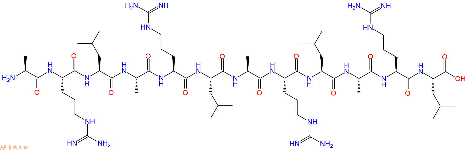 专肽生物产品十二肽ARLARLARLARL899788-56-8