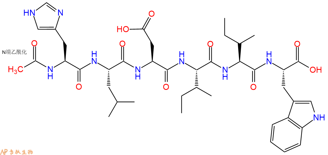 专肽生物产品ETA/ ETB受体激动剂，血管收缩剂：Ac-Endothelin-1(16-21), human