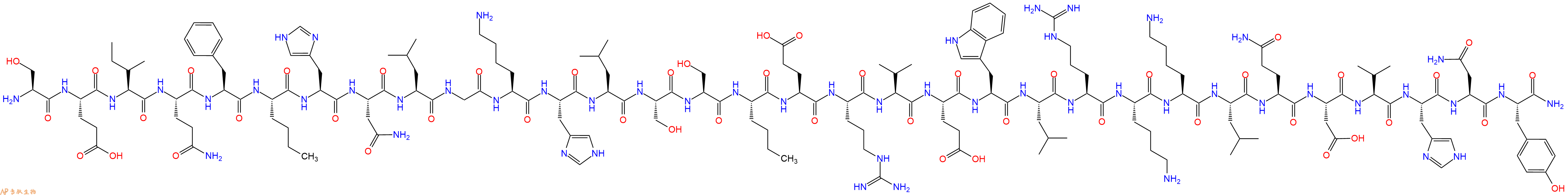 专肽生物产品[Nle8, 18, Tyr34]-Parathyroid Hormone(3-34)amide,64297-16-1