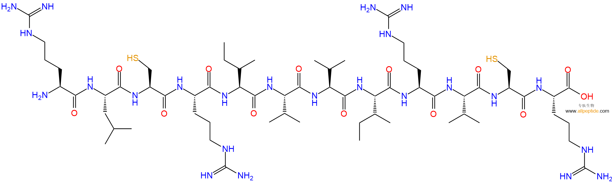 专肽生物产品Bactenecin, bovine116229-36-8