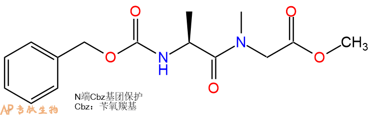专肽生物产品二肽CBzl-Ala-Sar-甲酯化62246-36-0