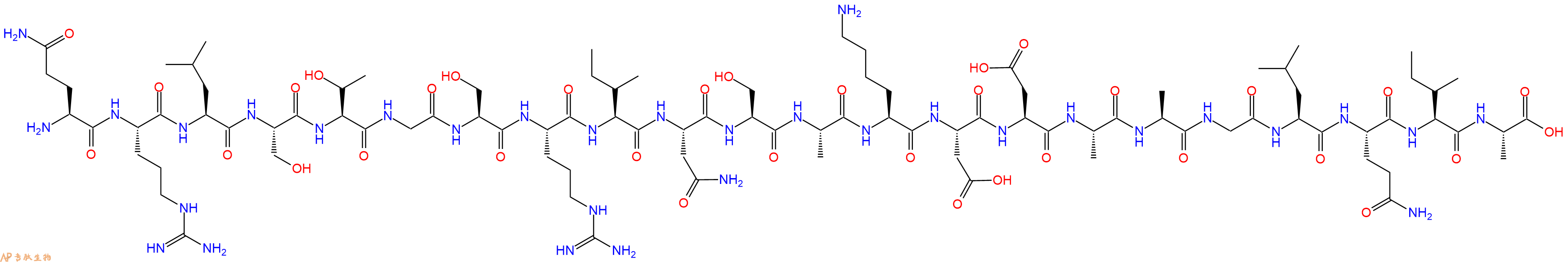专肽生物产品Flagelin 22、Flg22, Flagellin Fragment304642-91-9