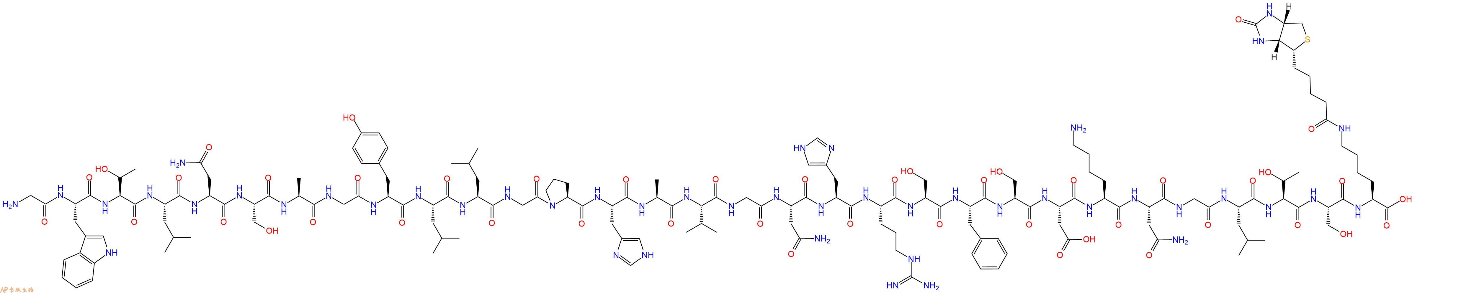 专肽生物产品甘丙肽Galanin-Lys(Biotin), human