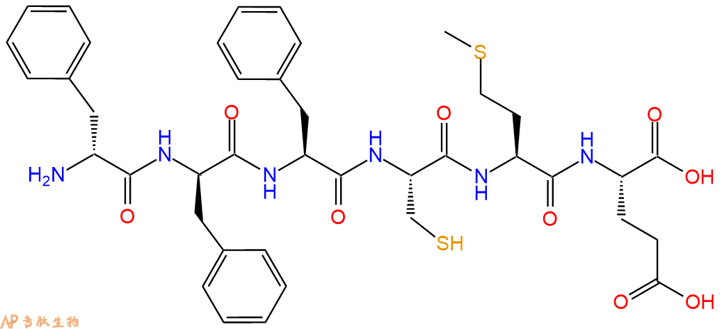 专肽生物产品六肽DPhe-DPhe-Phe-CME1144521-65-2