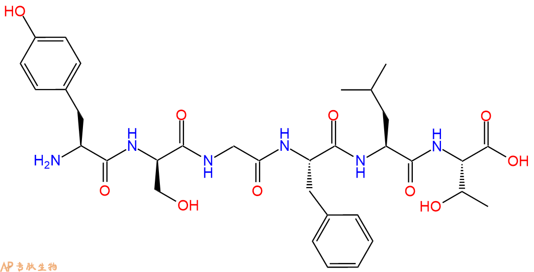 专肽生物产品脑啡肽[DSer2]-Leu-Enkephalin-Thr75644-90-5