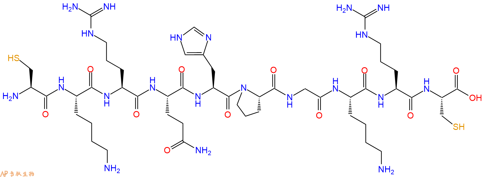专肽生物产品促甲状腺激素释放激素Cys-TRH Precursor Peptide-Cys、TRH-SH Pro