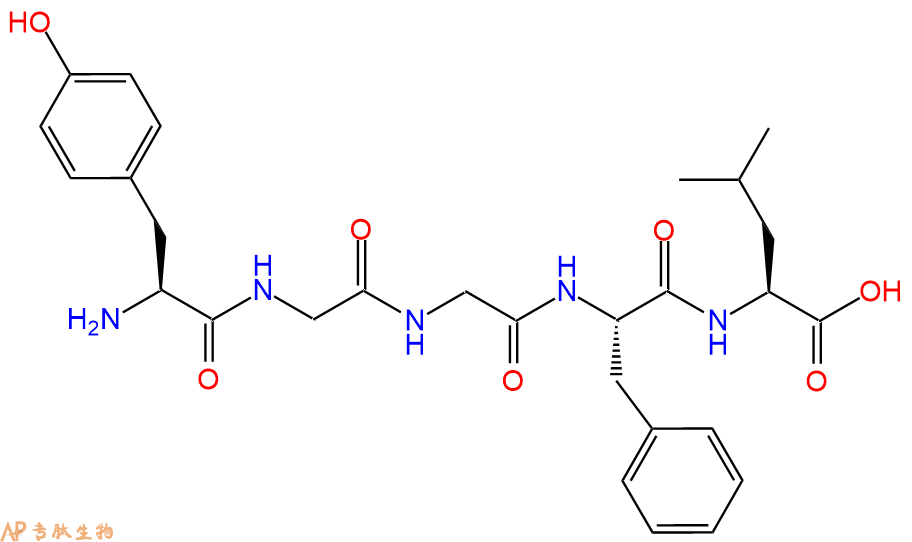 专肽生物产品[Leu5]-脑啡肽、[Leu5]-Enkephalin58822-25-6/73563-78-7