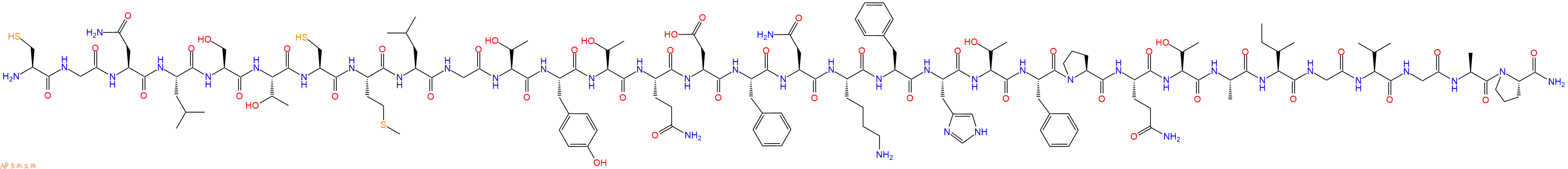 专肽生物产品降钙素Calcitonin, human21215-62-3