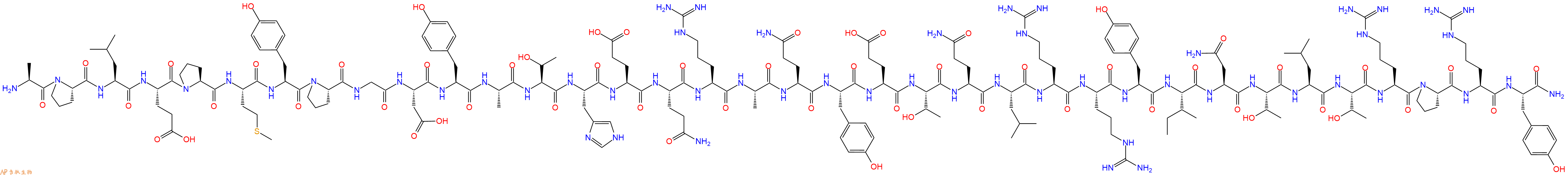 专肽生物产品胰腺多肽PancreaticPoly Peptide , rat90419-12-8/74012-13-8