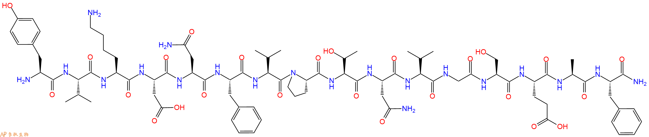专肽生物产品降钙素基因相关肽[Tyr22]Calcitonin Gene Related Peptide , (22-37), rat198277-54-2