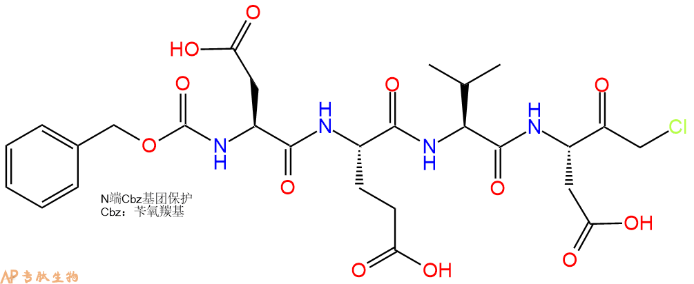 专肽生物产品四肽Cbz-DEVDCMK250584-13-5