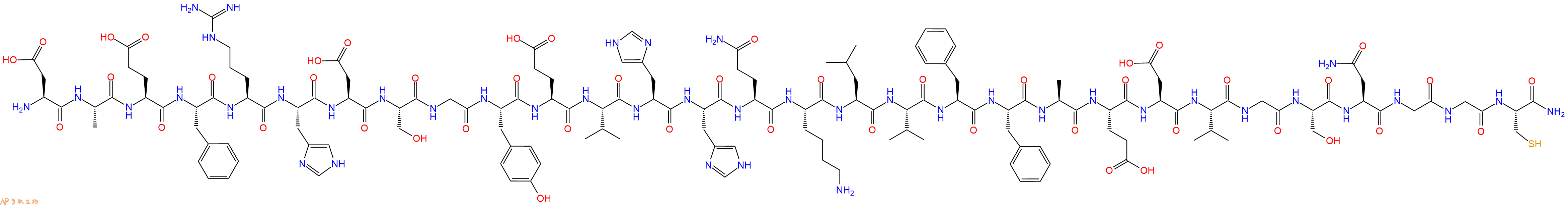 多肽生物产品[Gly28, Cys30]-Amyloid?- Protein (1-30)1802080-88-1