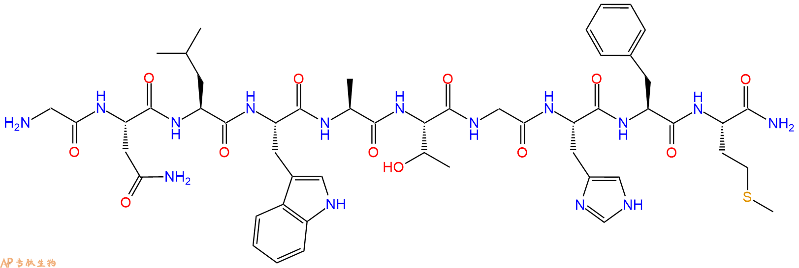 专肽生物产品神经介素 B、Neuromedin B87096-84-2