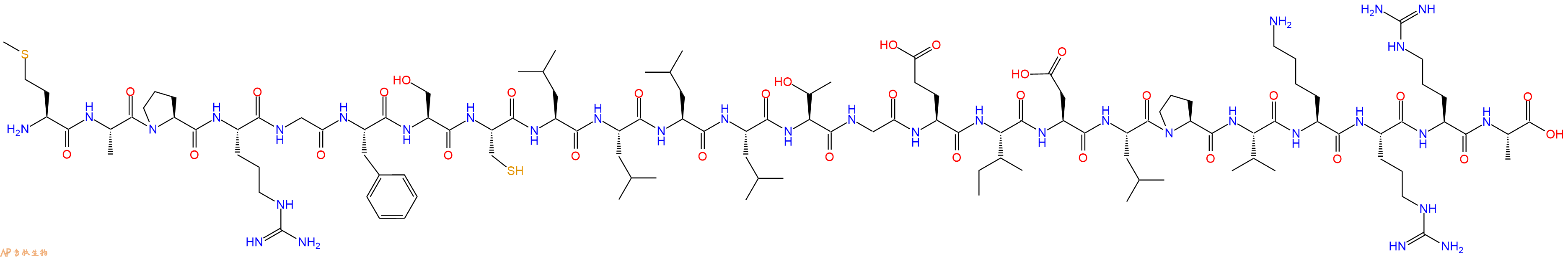 专肽生物产品人体肽(Gly14)-Humanin, human330936-70-4