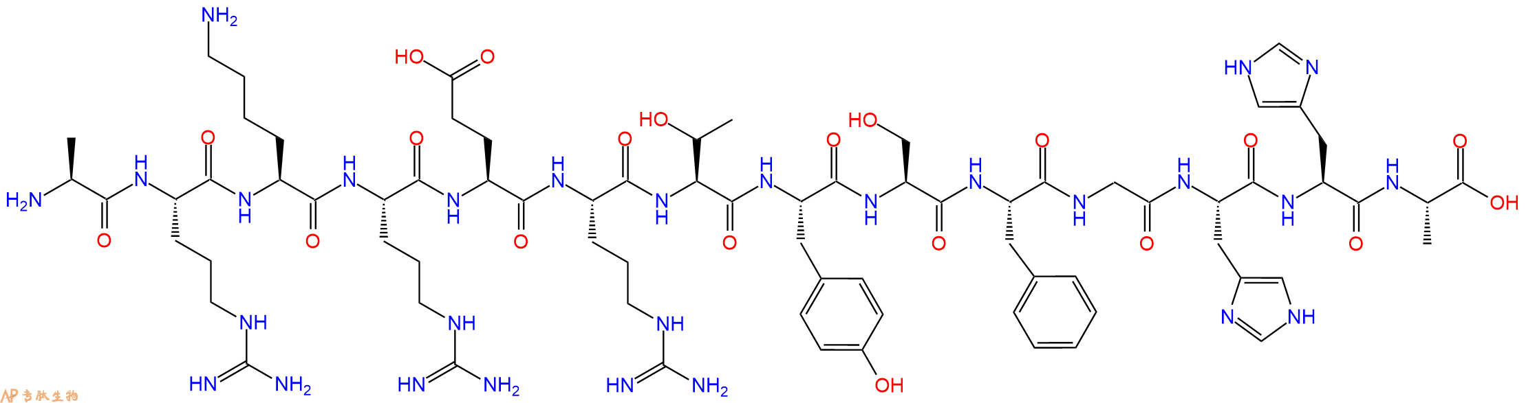 专肽生物产品蛋白激酶底物 AKT/PKB/Rac- Protein Kinase Substrate324029-01-8
