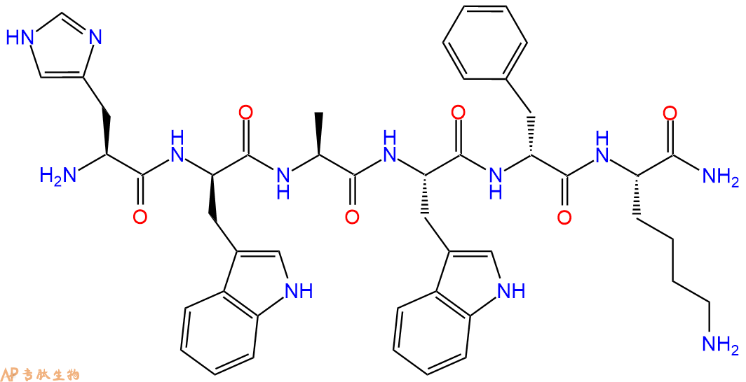 专肽生物产品生长激素释放肽-6/六肽-2、GHRP-6/Hexapeptide-287616-84-0