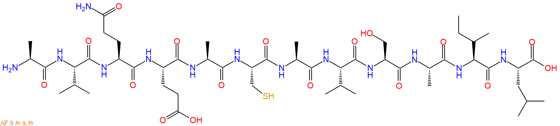 专肽生物产品十二肽AVQEACAVSAIL1352317-98-6