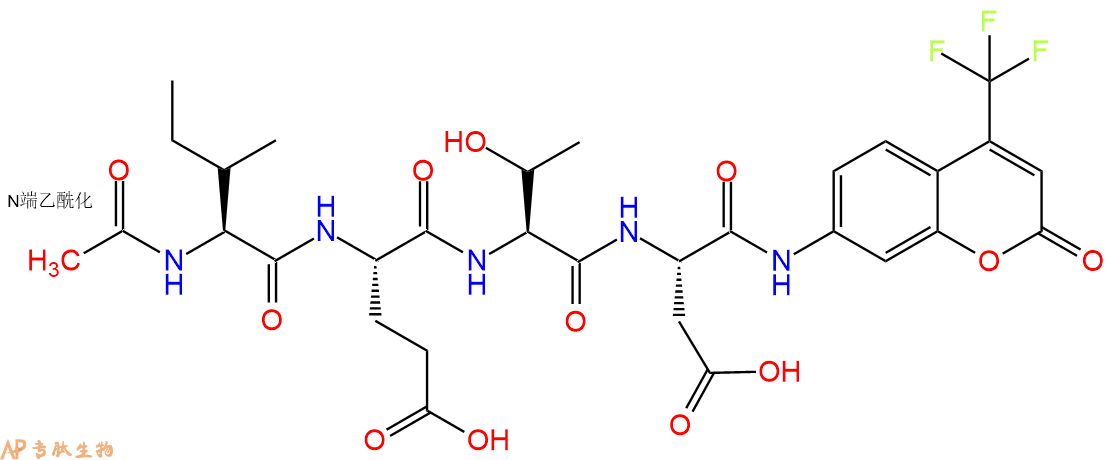 专肽生物产品Caspase 8 Substrate 1f, fluorogenic211990-57-7