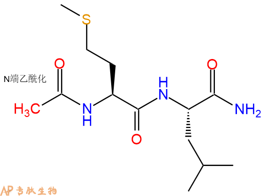 专肽生物产品二肽Ac-Met-Leu-NH2
