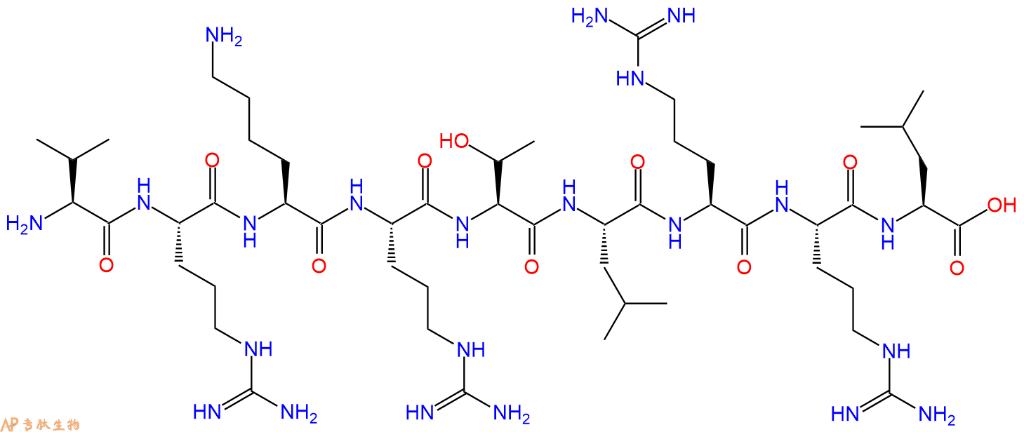 专肽生物产品Val-Arg-Lys-Arg-Thr-Leu-Arg-Arg-Leu105802-82-2