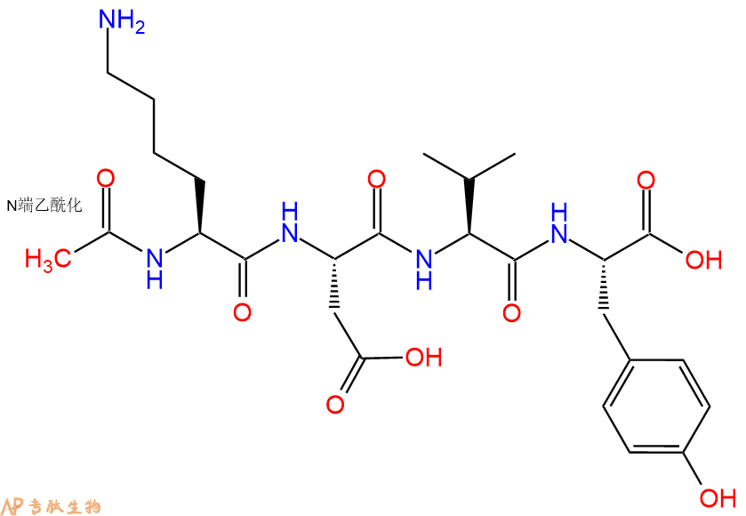 多肽生物产品乙酰基四肽-2757942-88-4