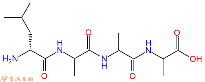 专肽生物产品四肽DLeu-Ala(DL)-Ala(DL)-Ala(DL)135112-55-9