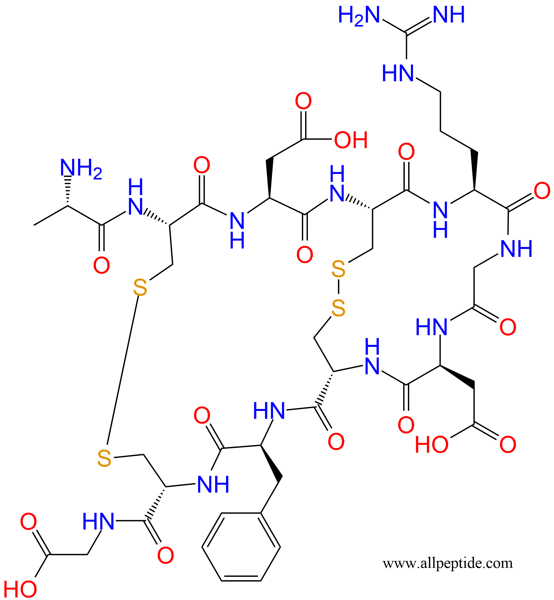专肽生物产品RGD肽: RGD-4C332179-76-7
