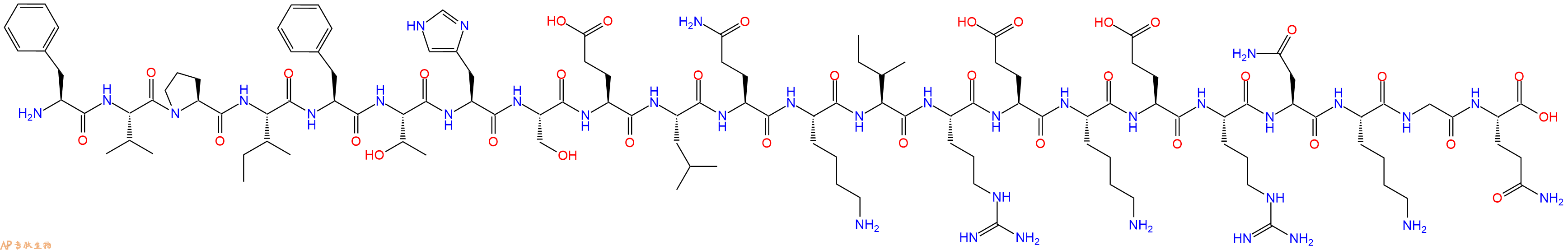 专肽生物产品胃动素Motilin, canine85490-53-5