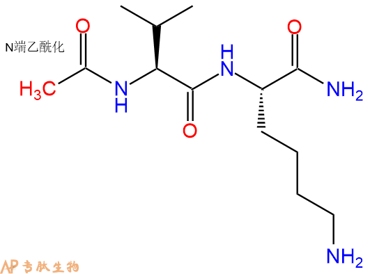 专肽生物产品二肽Ac-Val-Lys-NH2