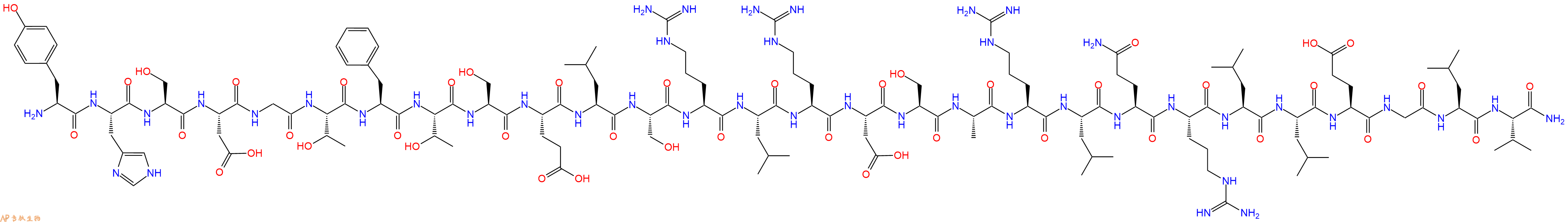 专肽生物产品胰泌素Tyr0-Secretin(Porcine)