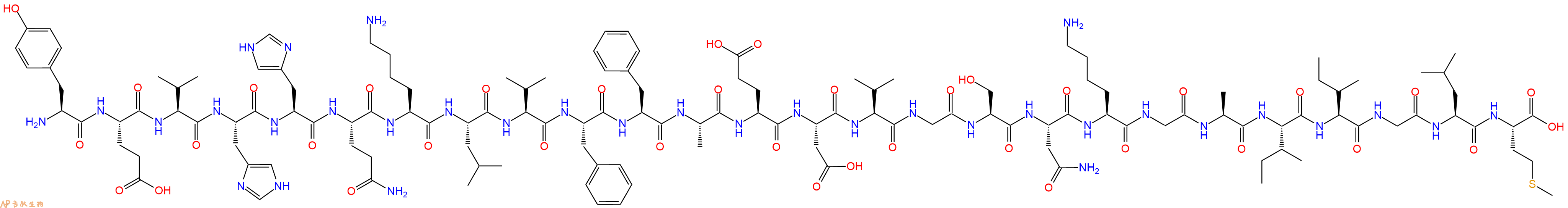 专肽生物产品淀粉肽Amyloid β-Protein (10-35)、Aβ10-35237753-66-1