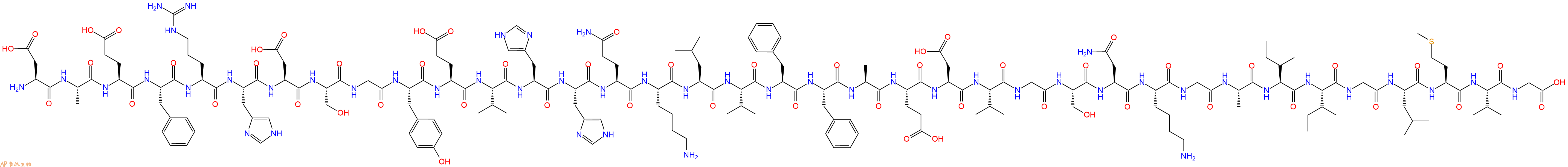 专肽生物产品淀粉肽Amyloid β-Protein (1-37)、Aβ1-37186359-67-1