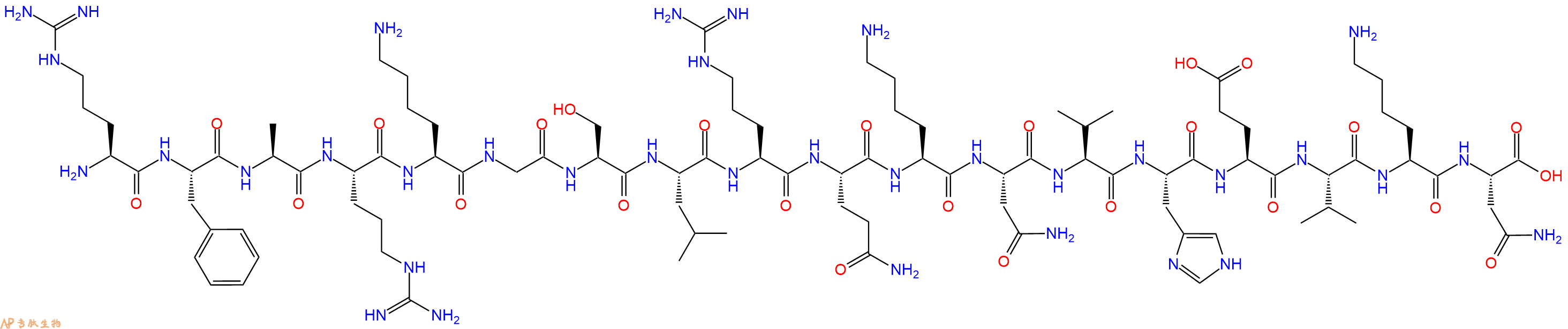 专肽生物产品[Ser25]-PKC(19-36)Substrate113715-84-7