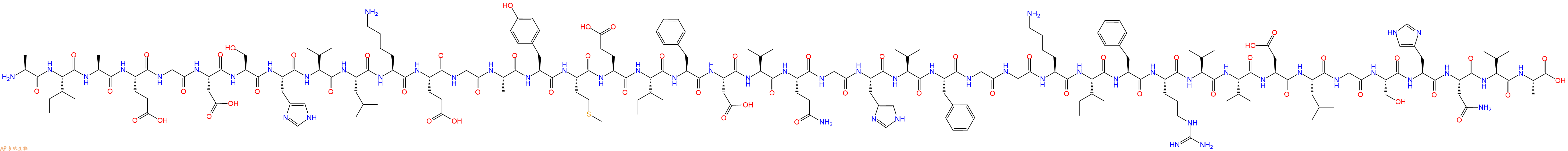 专肽生物产品淀粉肽Amyloid β-Protein (1-42) (scrambled)1678415-52-5