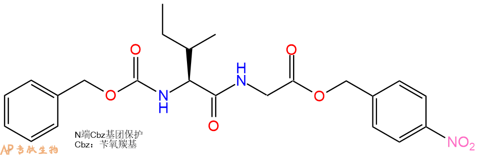 专肽生物产品二肽Cbz-Ile-Gly-pNB3481-33-2
