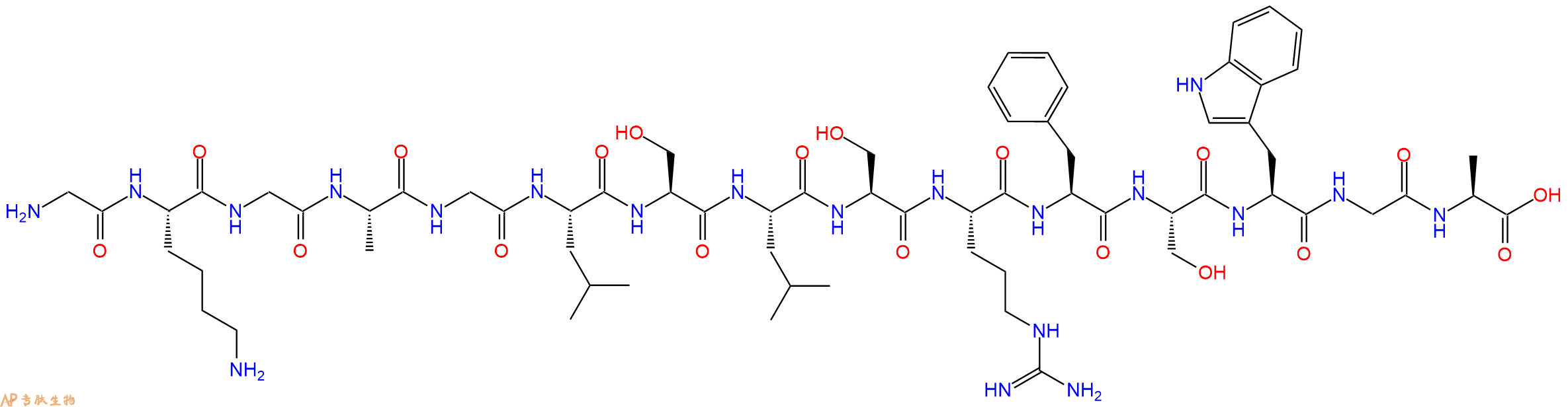 专肽生物产品蛋白酶C抑制剂肽[Ala107]-MBP (104-118)99026-77-4