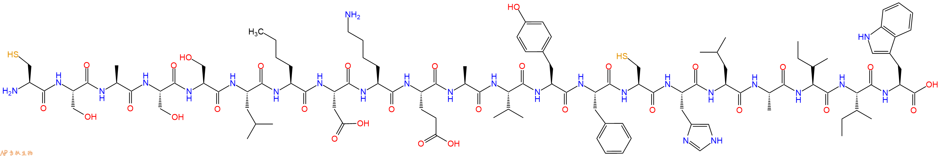 专肽生物产品[Ala3, 11, 18, Nle7]-Endothelin-1, human