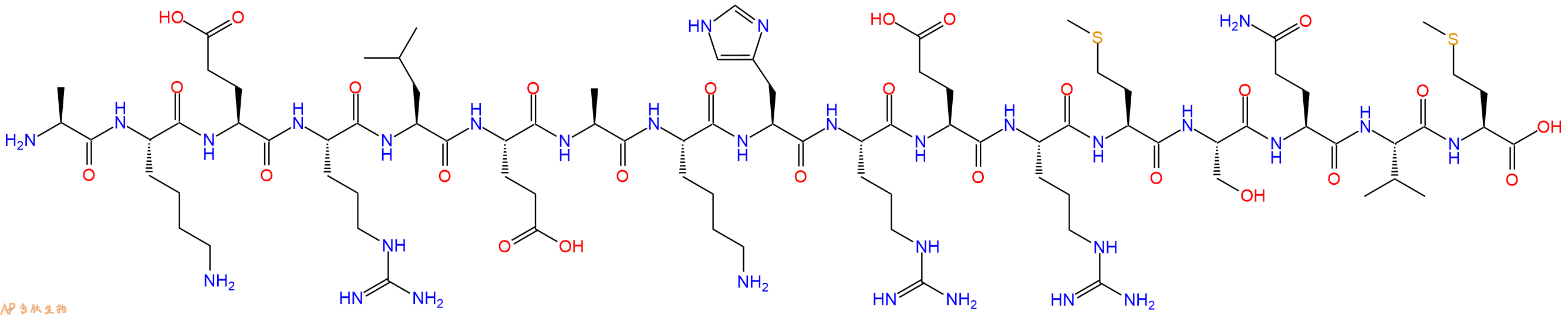 专肽生物产品淀粉肽Amyloid/A4 Protein Precusor (APP)(319-335)148914-01-6