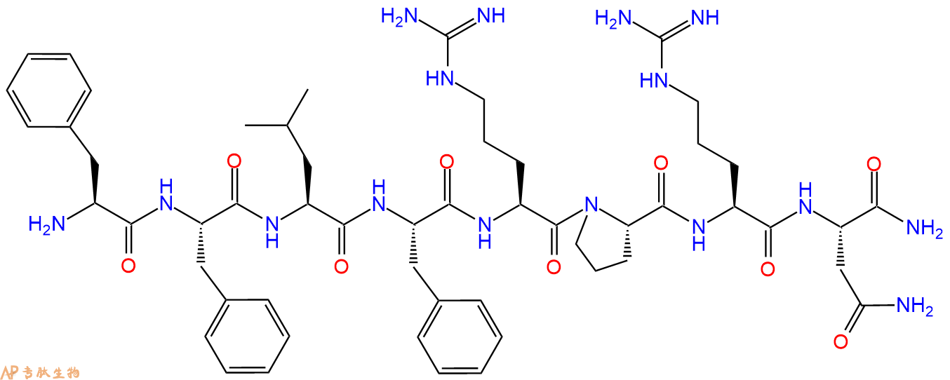 专肽生物产品八肽FFLFRPRN-NH2137590-08-0