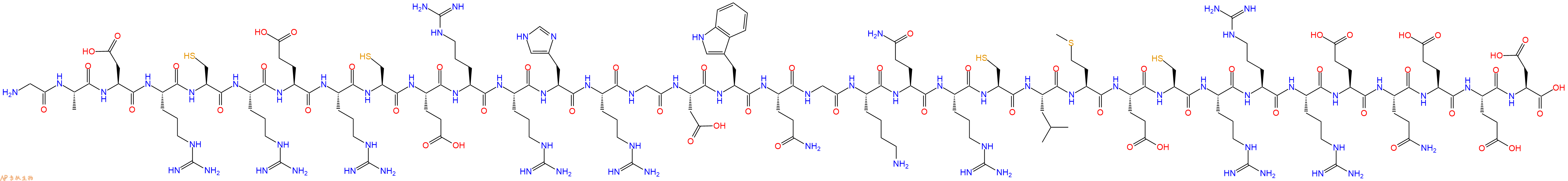 专肽生物产品GADRCRERCERRHRGDWQGKQRCLMECRRREQEED2243219-65-8