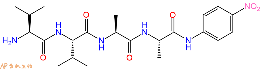 专肽生物产品四肽Val-Val-Ala-Ala-对硝基苯胺181190-26-1