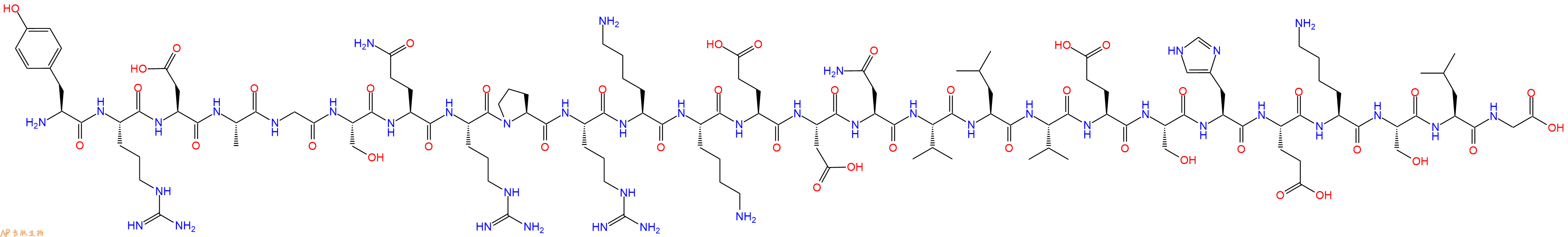 专肽生物产品[Tyr43]Parathyroid Hormone(43-68), human92952-95-9